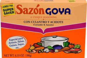 Goya Sazon with Corianto and Annatto - 6.33 oz. box, 15 per case