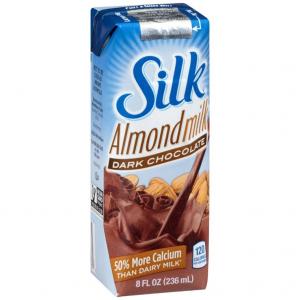 Silk Almondmilk, Dark Chocolate Flavor, Bulk Pack (8 Fl. Oz, Pack Of 18)