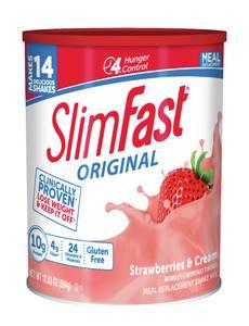 (Price/Case)Slimfast 22639 Slimfast Powder Straw & Cream 3 12.83