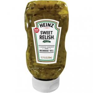Heinz Sweet Relish, 12.7 Fluid Ounce -- 12 per case.