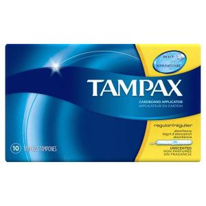 Tampax Regular Tampon 8Count (CASE OF 4 OF 12 PACK)