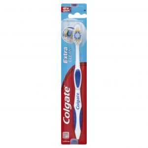 Colgate Extra Clean Full Head Firm Adult Toothbrush 1Each (CASE OF 12 OF 6 PACK)