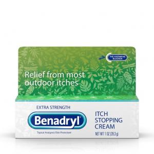 Benadryl Topical Extra Strength Cream 1oz (CASE OF 4 OF 6 PACK)