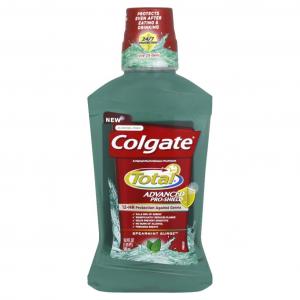 6 PACKS : Colgate Total Advanced Pro-Shield Mouthwash, Spearmint