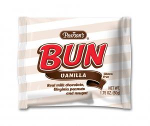 Pearson Vanilla Cluster Bun Bar, 1.75 Ounce - 24 per pack - 12 p