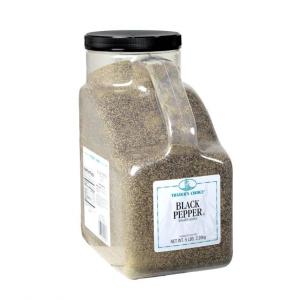 Traders Choice Shaker Grind Black Pep/ - 5 lb. container, 1/case