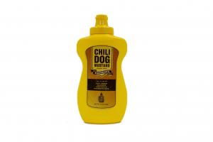 Plochmans Chili Dog Mustard, 15 Ounce -- 12 per case.