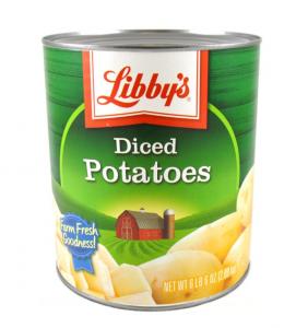 Libbys Diced Potatoes - no. 10 can, 6 cans per case