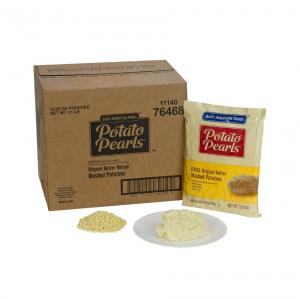 Excel Potato Pearls - 28 oz. pouch, 12 pouches per case