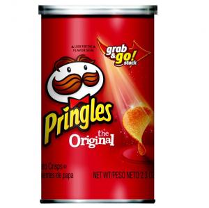 Kellogg's Original Pringles Large Grab Crisps 2.3oz (PACK OF 12)