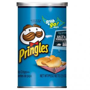 Pringles Salt and Vinegar Crisps (12 Cans), 2.5 oz, Assorted