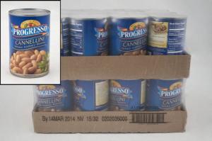 Progresso White Cannellini Kidney Beans, 15 Ounce - 24 per case.