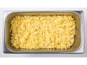 Naughty Chile Taqueria Fluffy Eggs with Cheddar and Green Chile,