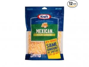 Four Cheese Shredded Mexican 8oz (PACK OF 12)