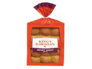 King'S Hawaiian Honey Wheat Dinner Rolls Case 12oz (PACK OF 12)