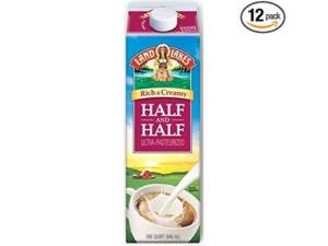 Land O' Lakes Danone Refrigerated Half & Half Traditional 32oz (PACK OF 12)