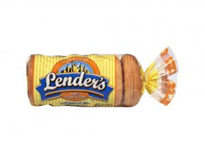 Pinnacle Foods Lenders 100 Percent Original Whole Wheat Bagel, 2