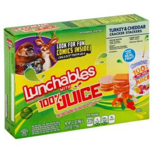Kraft Heinz Lunchable Turkey and Cheddar Cracker Stackers 0.575lbs (PACK OF 8)