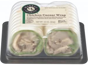 Deli Express Market Chicken Caesar Wrap Case 8.5oz (PACK OF 8)