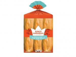 Kings Hawaiian Original Mini Sub Rolls Case 12oz (PACK OF 12)