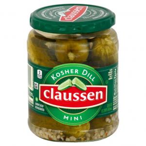 Kraft Heinz Claussen Dill Mini Pickle 20floz (PACK OF 12)