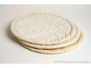 Rich Products Raised Edge Par Baked Pizza Crust 22.5oz (Pk OF 10)
