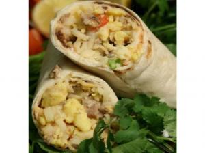 Tres Picosos Potato Egg and Sausage Green Chile Burrito -- 12 pe