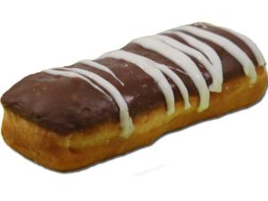 Premium Long John Custard Filled With White Chocolate Iced 28.8gm (PACK OF 4)