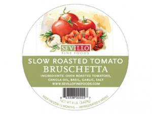 Sevillo Fine Foods Classic Slow Roasted Diced Bruschetta Tomato,