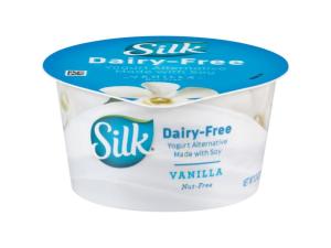 Silk Cultured Soy Vanilla Dairy Free Yogurt Alternative 5.3oz (PACK OF 8)