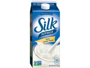 Silk Danone Refrigerated Vanilla Soymilk (PACK OF 2.5 GALLON)