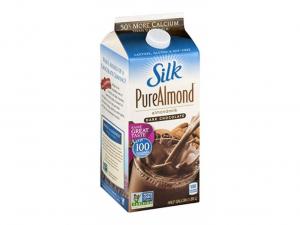 Silk Danone Refrigerated Dark Chocolate Pure Almond Milk 64floz (PACK OF 6)