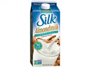 Silk Original Unsweetened Pure Almond Milk (64 Oz, 6 Per Case)