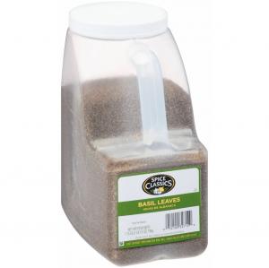 Spice Classics Basil Leaves, Plastic Jug (1.75 lb. Container, 3 Per Case)