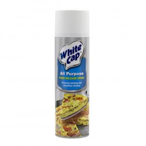 White Cap Aerosol Release Pan Spray, 6 x 21.5 oz Case