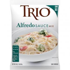 Trio Alfredo Sauce Mix, Bulk Size Case (16 Oz. Bags, 8 Per Case)
