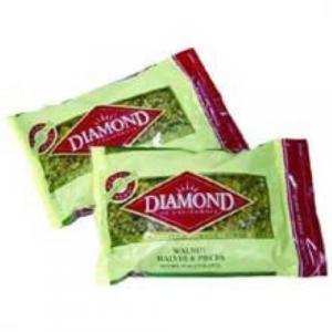 Diamond Walnuts, Halve and Pieces Combo, 2 Pound Visibility Bag