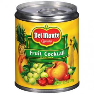 Del Monte Quality Canned Fruit Cocktail in Heavy Syrup (8.5 Ounce, Pack Of 12)
