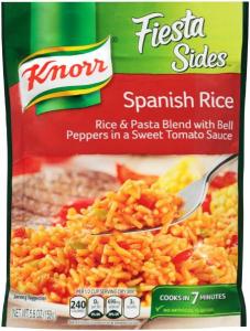 Knorr Fiesta Rice Side Dish, Spanish Rice (5.6 Oz, Pack Of 12)