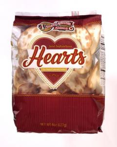 12 PACKS : Valley Lahvosh, Cracker Heart Orgnl Bag, 8 OZ