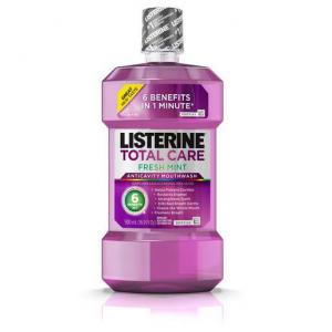 Listerine Total Care Freshmint, 16.9 Fluid Ounce (6 Pack)