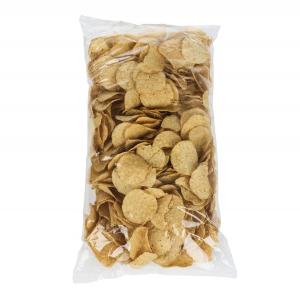 Mission Foods White Round No Salt Tortilla Chips, 2 Pound -- 6 per case.