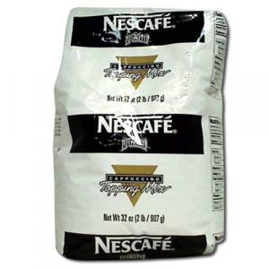 Nescaf? Coffee, Ristretto Cappuccino Topping Mix, 32-Ounce Package (Pack of 8)