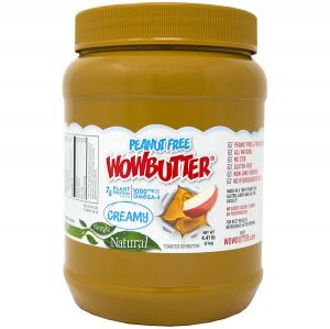 Wowbutter Creamy And Peanut Free Natural Spread 1(4.4 lb. Jar, 2 Per Case)