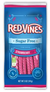 12 PACKS : Red Vines Sugar Free Strawberry Twists