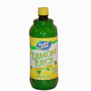 Ruby Kist Lemon Jce, 32 Fluid Ounce (12 Pack)