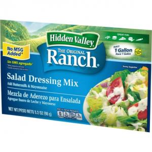 Hidden Valley Salad Dressing Buttermilk Ranch Gluten Free, 1 Gal