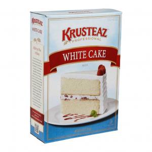 Continental Mills Krusteaz White Cake Mix, Bulk Size Case (72 OZ, 6 Per Case)