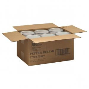 Pepper Relish , no. 5 Can 5 Can -- 6 Case