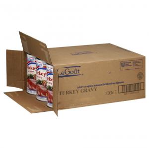 Legout, turkey Heat & Serve Gravy Mix 49 oz. (12 Count)